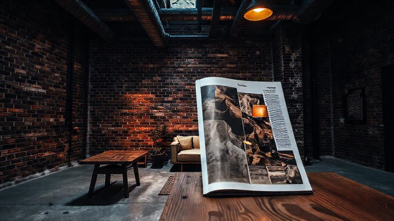 Un edificio urbano, ruinoso y cálido