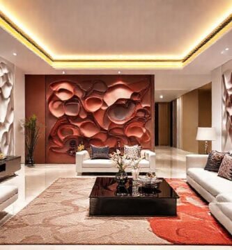 Un salón moderno