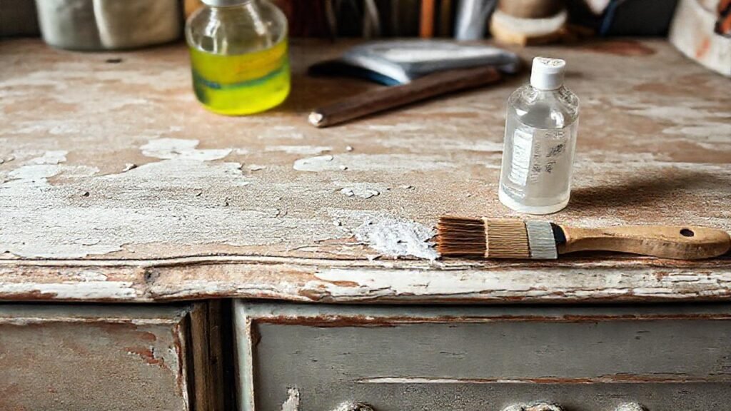Restaurando muebles antiguos con detalle