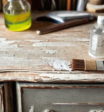 Restaurando muebles antiguos con detalle