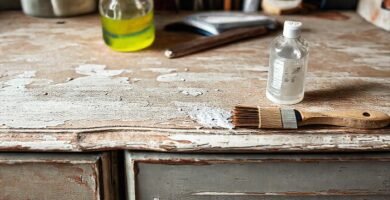 Restaurando muebles antiguos con detalle
