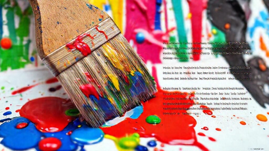 Un artista frustrado crea un caos colorido