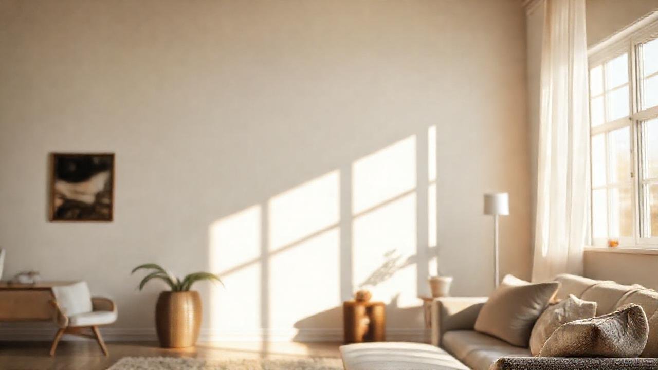 Habitación luminosa y acogedora en diseño
