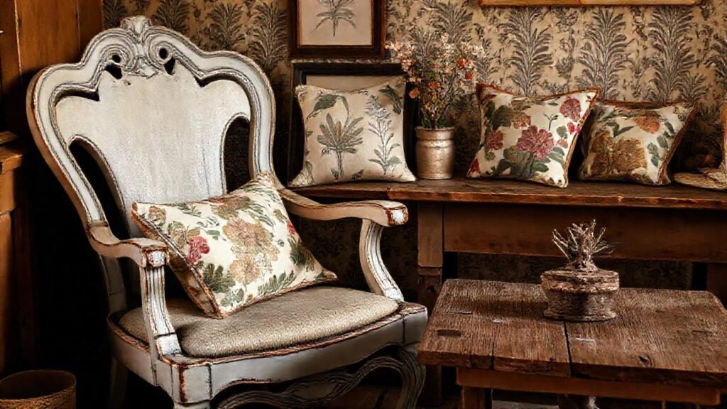 Un interior acogedor y vintage encantador