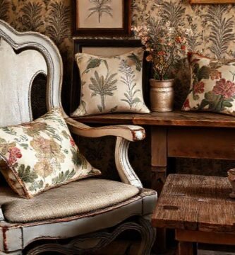 Un interior acogedor y vintage encantador