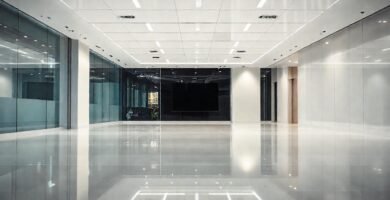 El despacho moderno irradia calma profesional