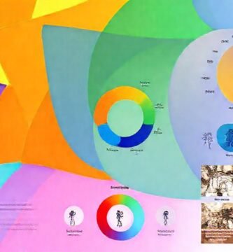 Colores vibrantes expresan emociones y conceptos
