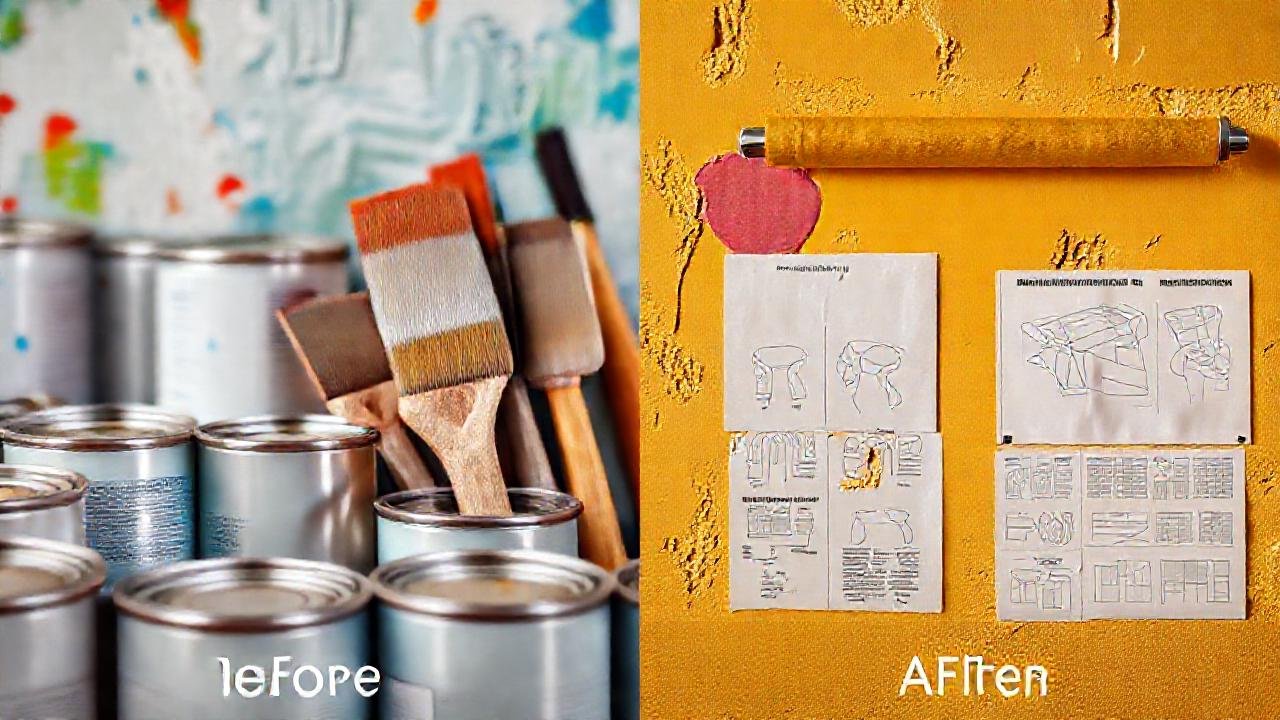 Transformación mural: color, textura e ilustración