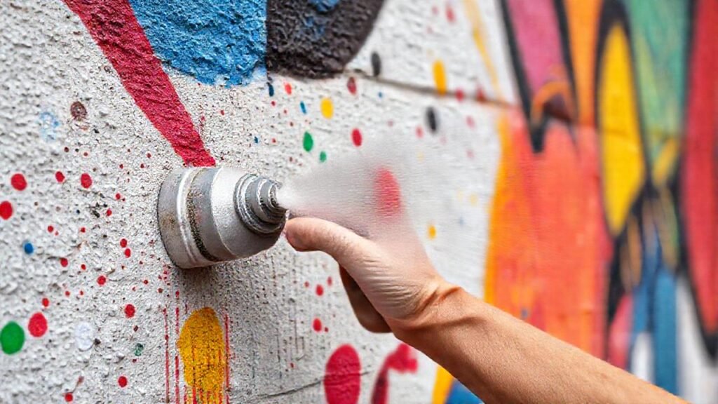 Un mural vibrante se pinta con confianza