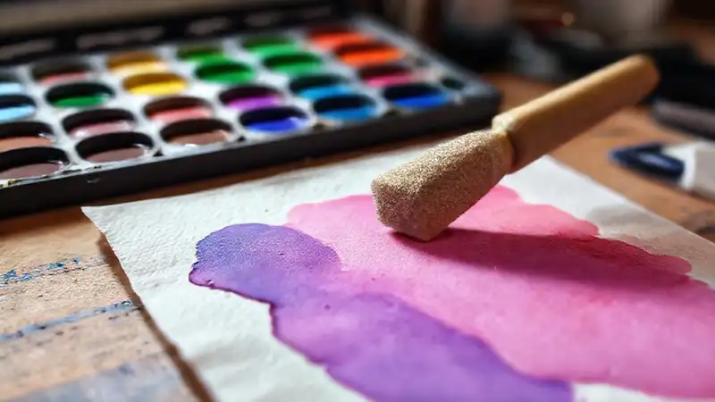 Se crea arte vibrante con acuarela