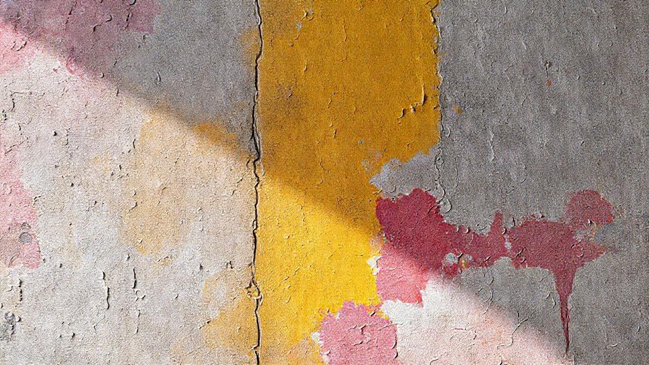 Pared texturizada moderna, colorida y artística