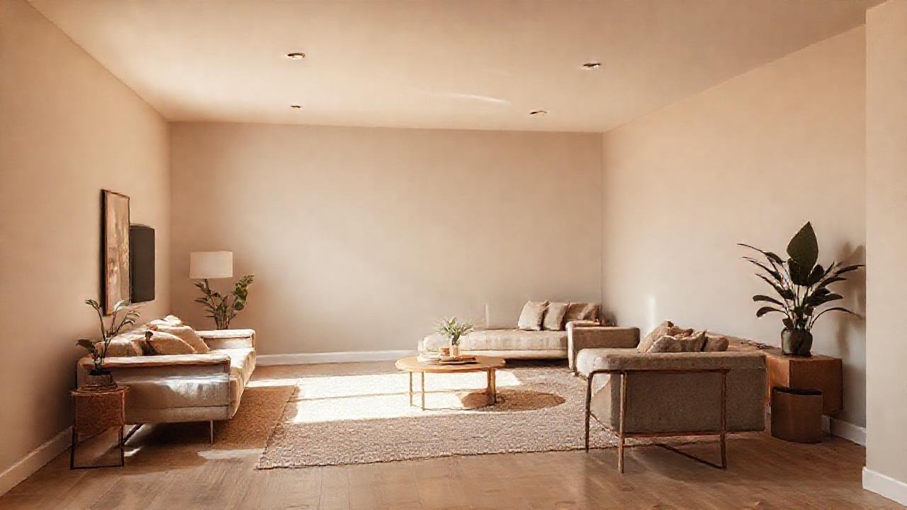 Un diseño minimalista crea espacio y calma