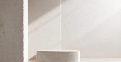 Una composición minimalista crea serenidad visual