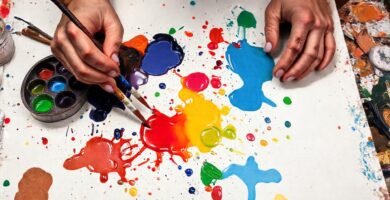El pintor resolvió el caos creativo