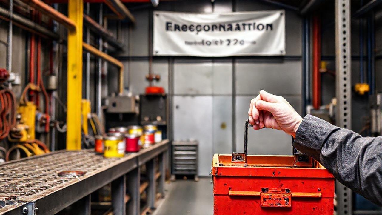 Un experto pinta con colores vibrantes