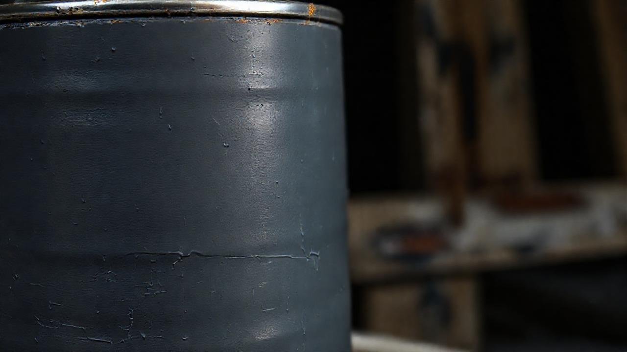 Pintor frustrado en estudio caótico