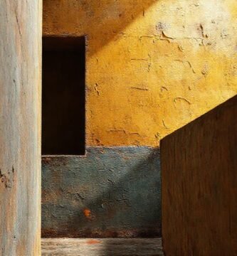 Una imagen arquitectónica vibrante y realista