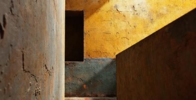 Una imagen arquitectónica vibrante y realista