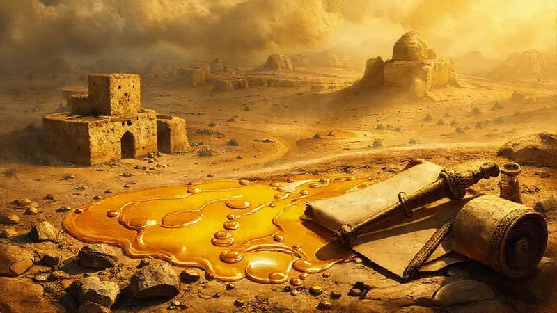 Un derrame de oro revela un alquimista