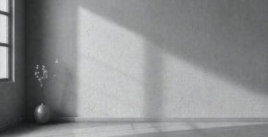 Una habitación minimalista transmite calma elegante