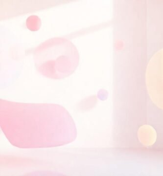 Un salón etéreo y minimalista pastel