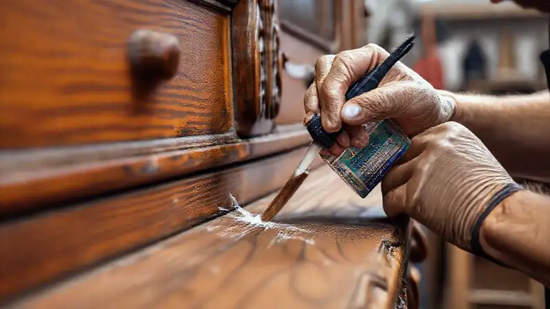 Restauración experta de muebles antiguos