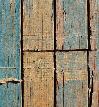 Mural de madera envejecida