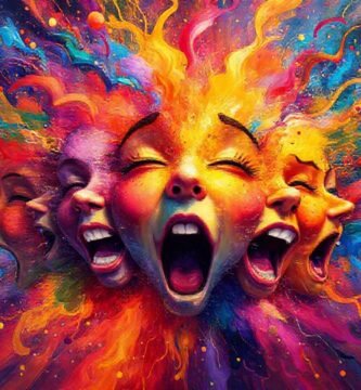Pintura digital vibrante y emocionalmente cautivadora