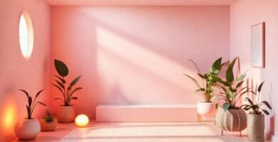 Habitación serena y acogedora