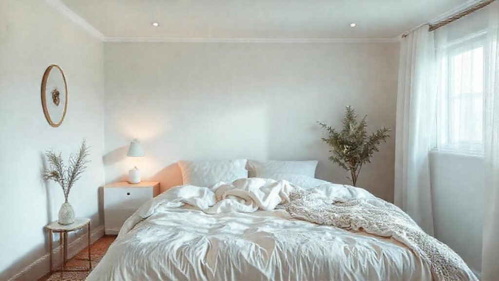 Un dormitorio sereno y acogedor