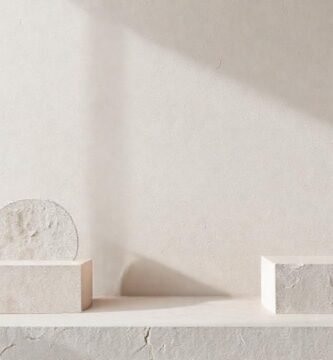 Minimalismo elegante y sutilmente texturizado