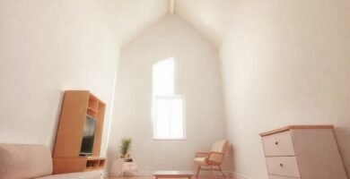 Una habitación minimalista