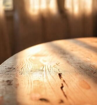 Mesa de madera vintage