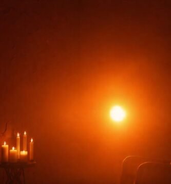 Un atardecer cálido y acogedor