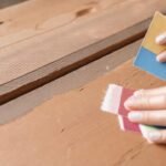 Pinta madera con textura y color