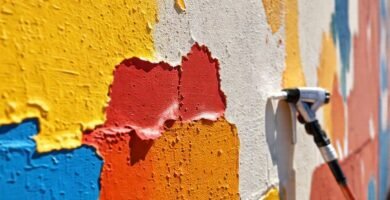 Limpiar y proteger la pared pintada