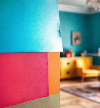 Pintura metálica crea ambiente sofisticado y armónico