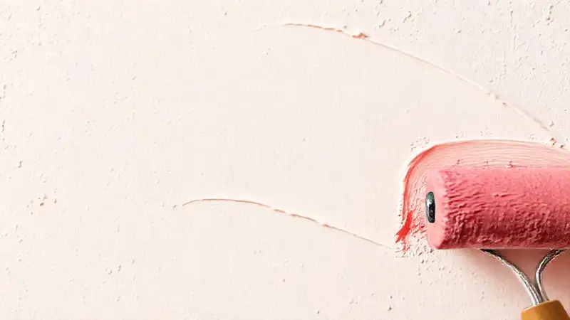 Textura de pintura, color vibrante y minimalista