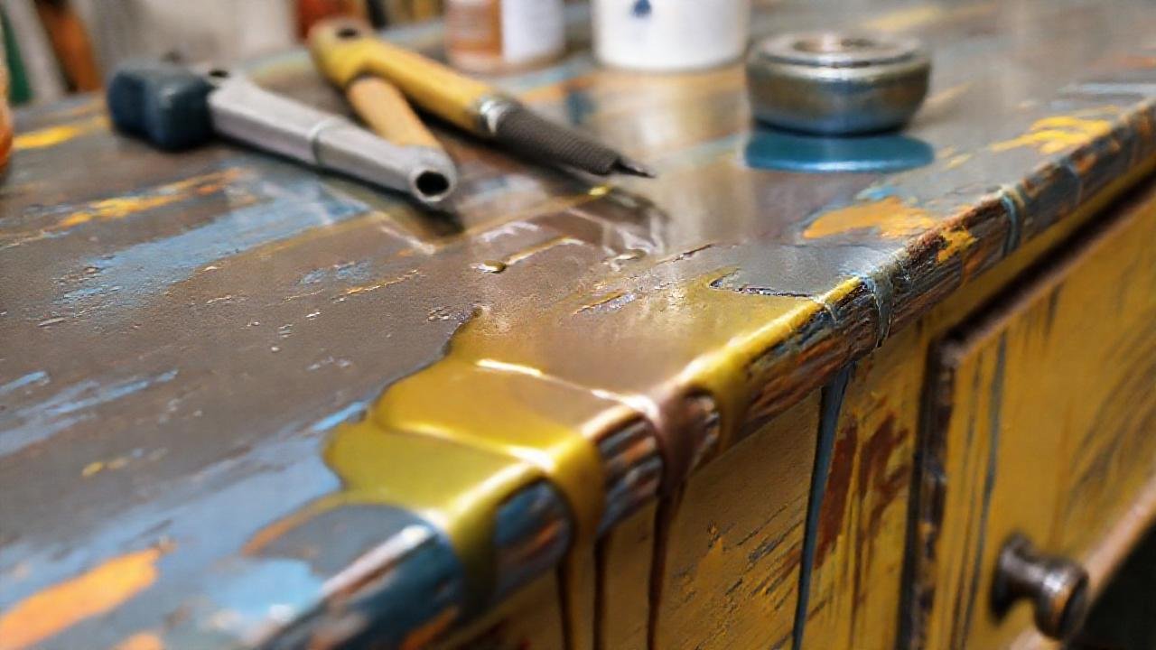 Taller profesional de pintura y texturas