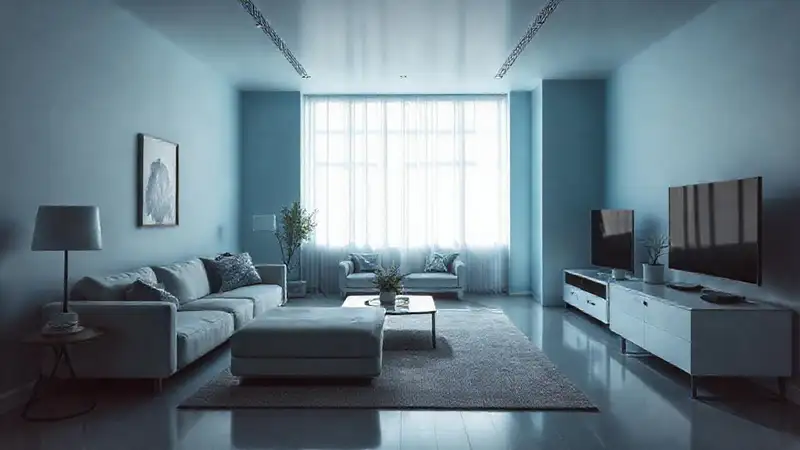 Una habitación pequeña