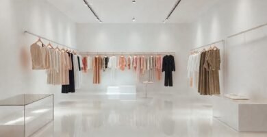 Una boutique minimalista y luminosa seduce