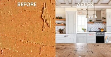 Pintura en polvo transforma madera antigua