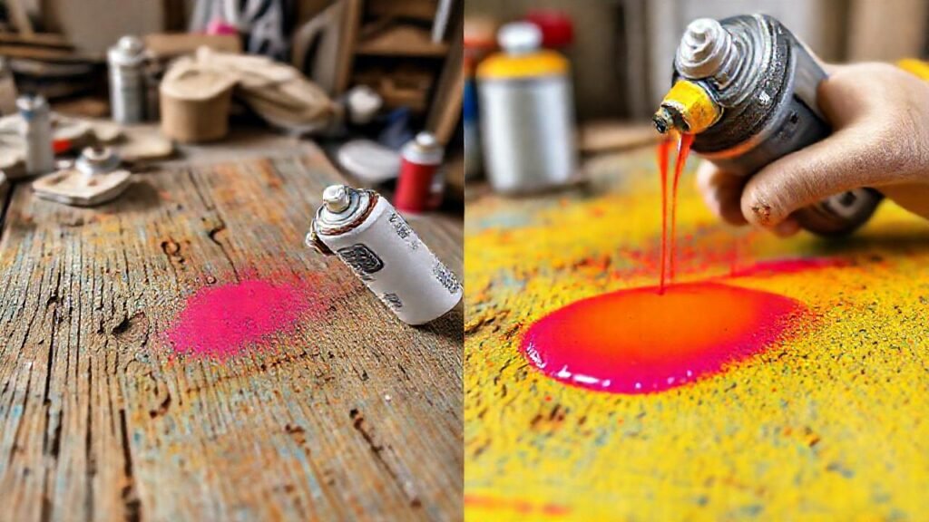 Transformación de madera con colores vibrantes