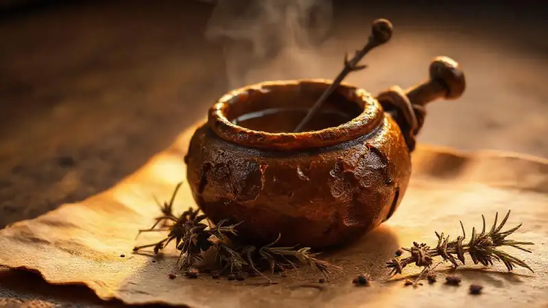 Un pot de cera antigua ilumina ciencia
