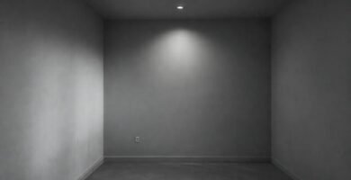 Un apartamento gris minimalista y sereno