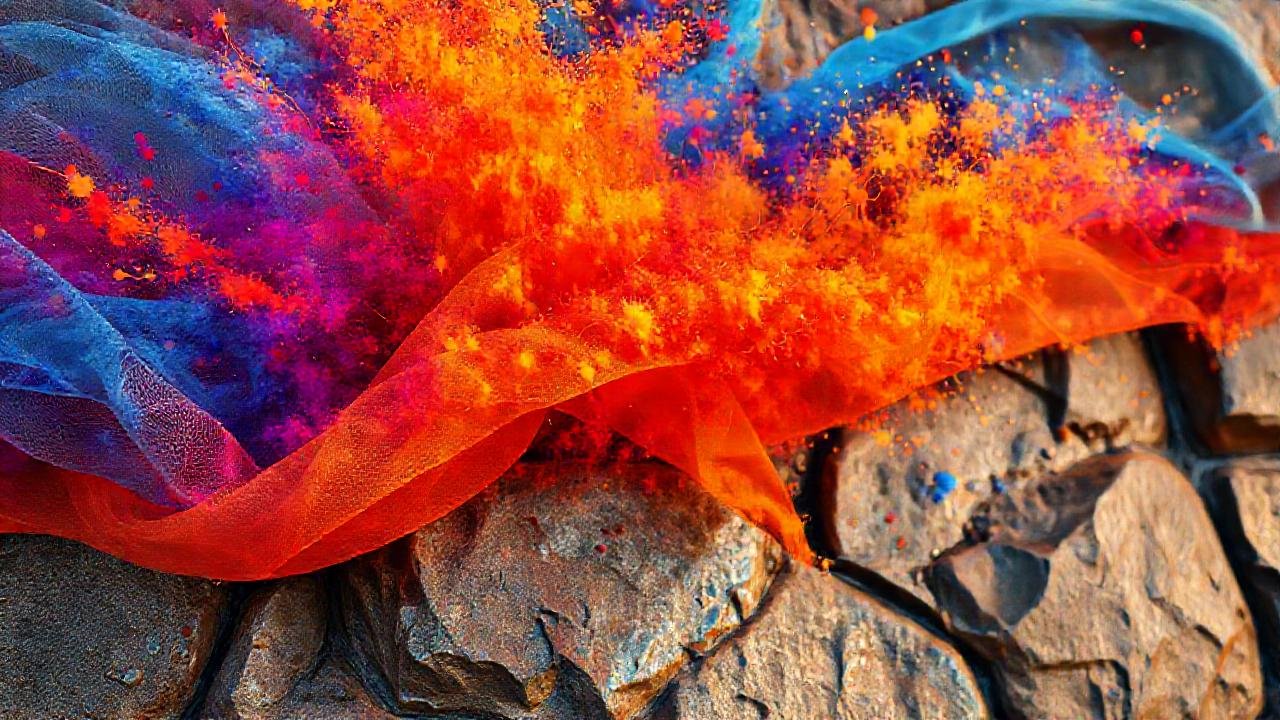 Un caleidoscopio visual de texturas y luz