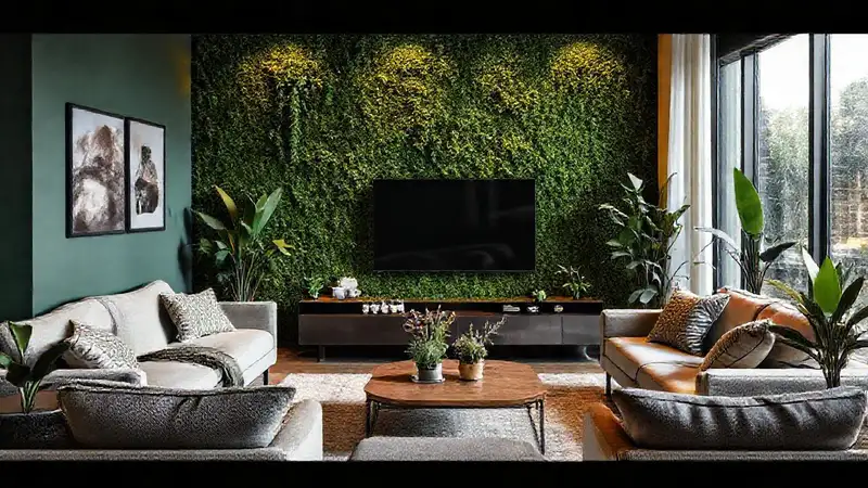 Un salón moderno