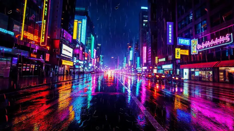 Ciudad neón