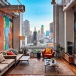 Un apartamento urbano vibrante y acogedor