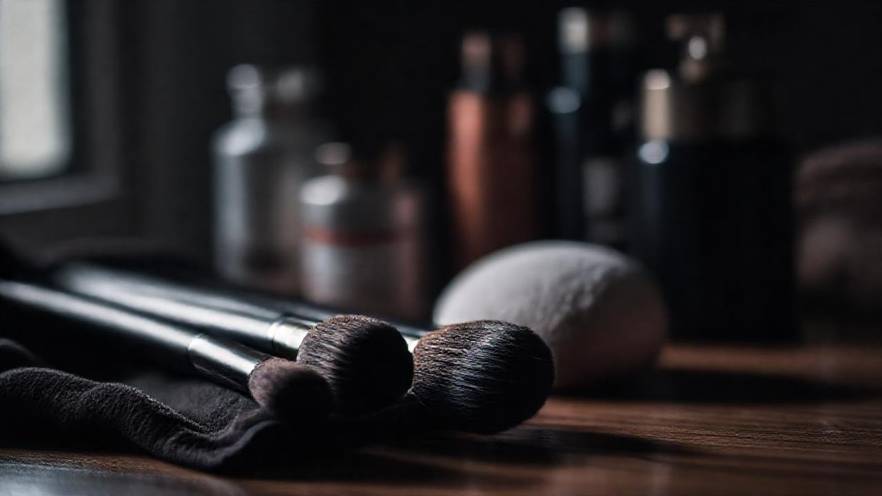 Maquillaje elegante y profesional en sombras